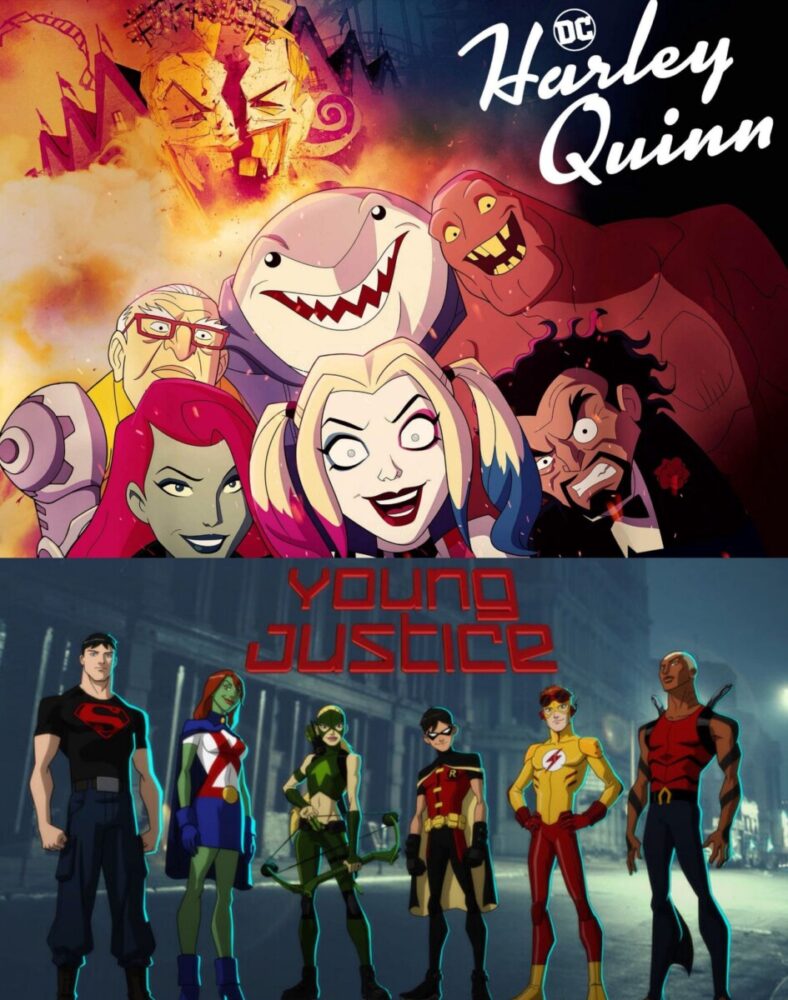 animowane seriale DC