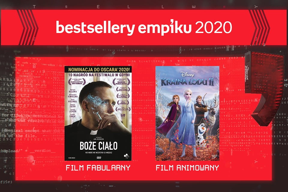 Bestsellery Empiku 2020 - znamy laureatów plebiscytu!