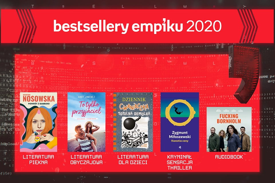 Bestsellery Empiku 2020 - znamy laureatów plebiscytu!