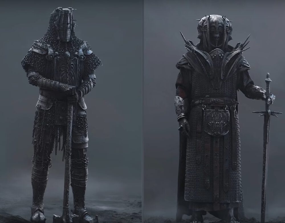 dziki gon wiedźmin grafika koncepcyjna