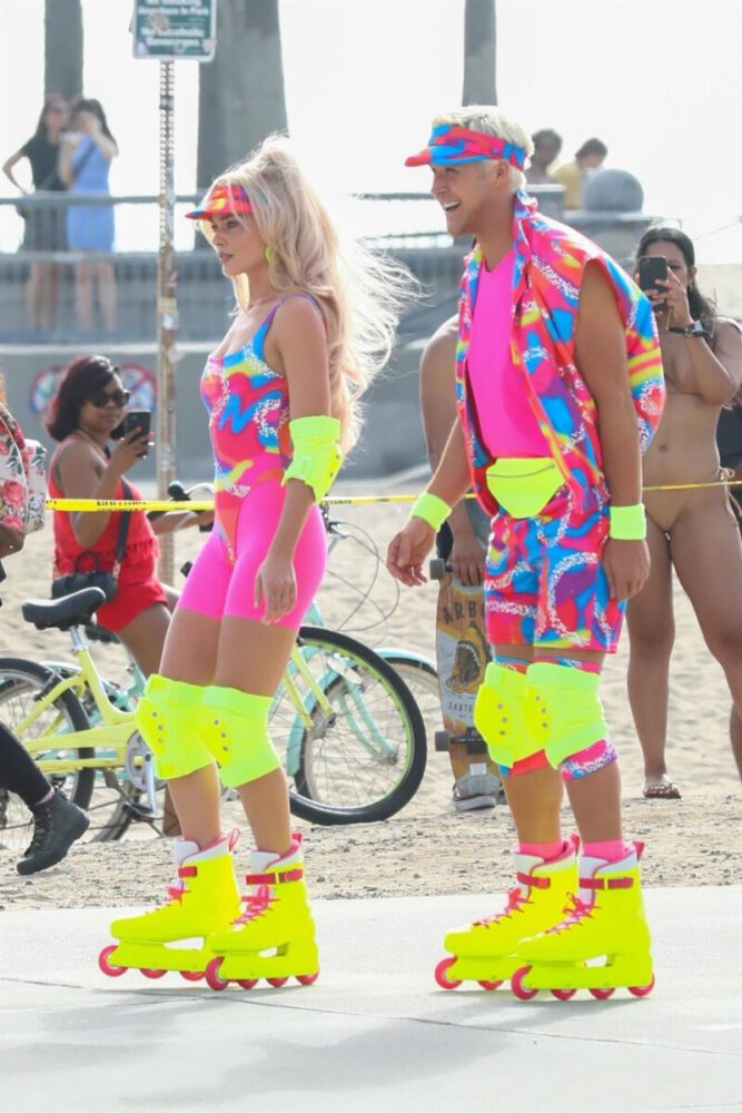 Margot Robbie i Ryan Gosling jako Barbie i Ken