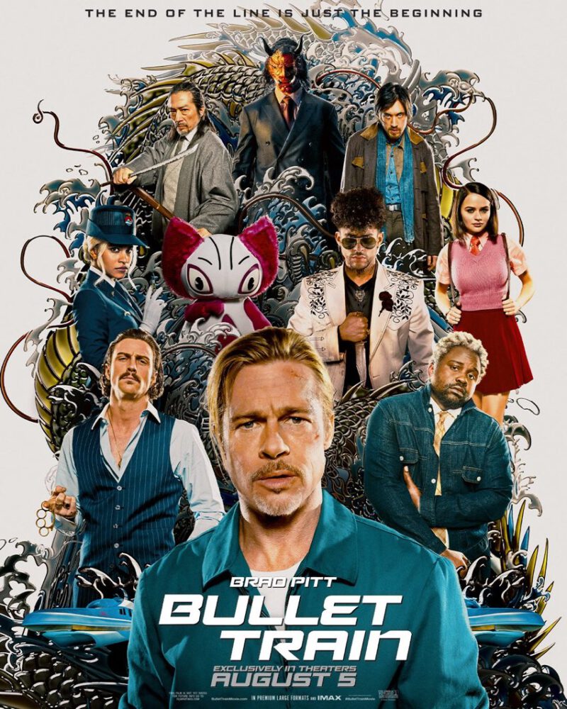 Bullet Train z Bradem Pittem otrzymał pierwszy plakat!