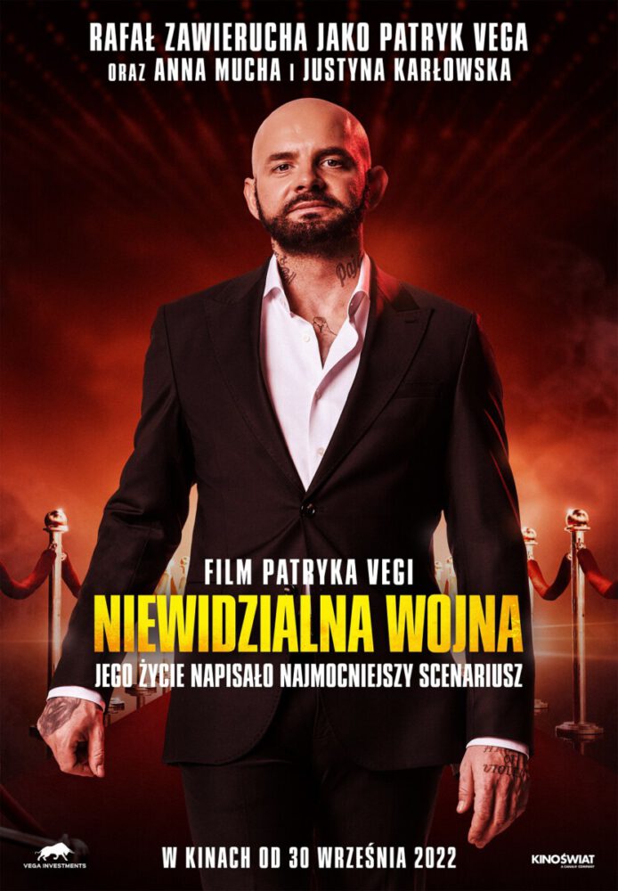 niewidzialna wojna plakat filmu patryk vega zawierucha
