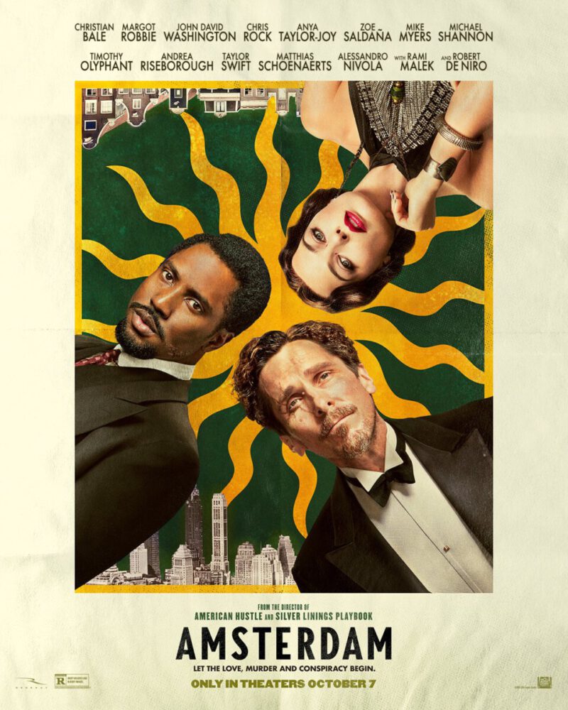 Amsterdam Christian Bale, Margot Robbie, Robert DeNiro 