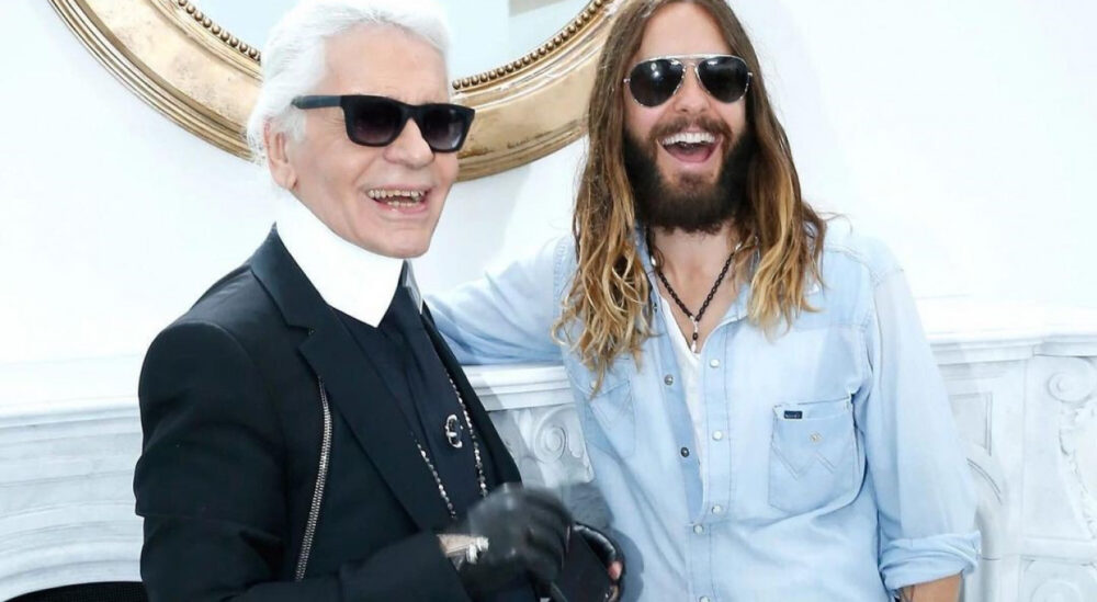 jared leto i karl lagerfeld 