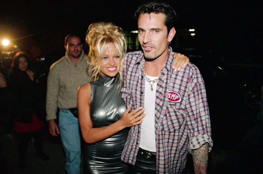 Tommy Lee Pamela Anderson lata 80