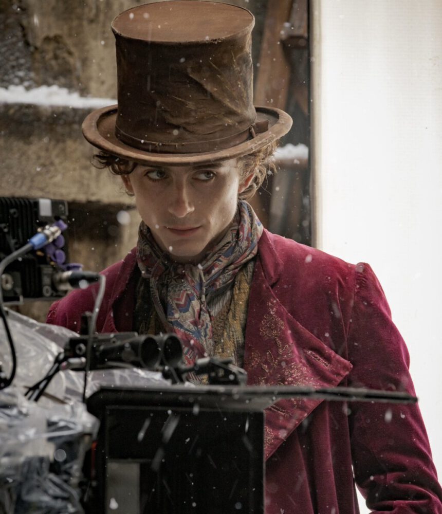 Timothée Chalamet wonka