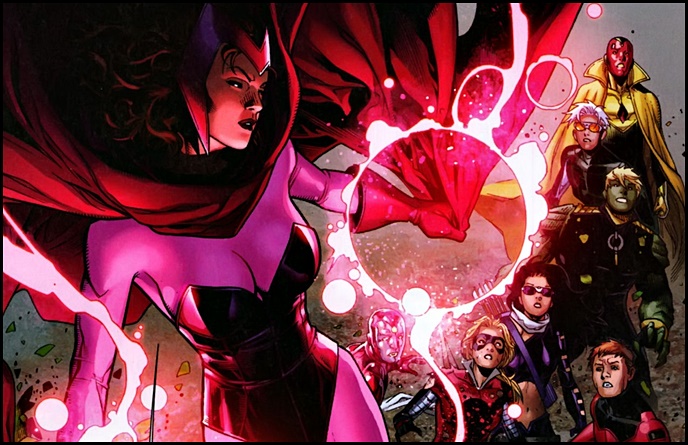 marvel vision quest scarlet witch krucjata dziecięca